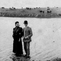 George Baker and Stella Shields in Dickens County, Texas