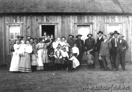 A Get-together at the Legg Home in Dickens County, Texas