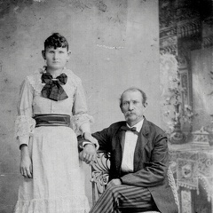 Emily Elizabeth Straley and her Second Husband, William Henry Jackson