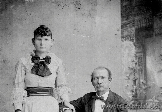 Emily Elizabeth Straley and her Second Husband, William Henry Jackson