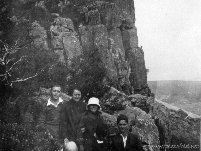 Picnic on Platberg Mountain, August, 1928