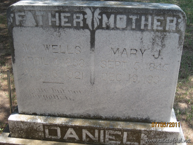 William Wells And Mary J. Daniel