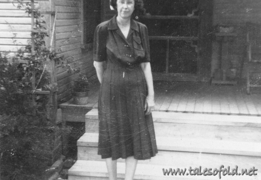 Lottie Daniel Strong at her Home in Waco, Texas