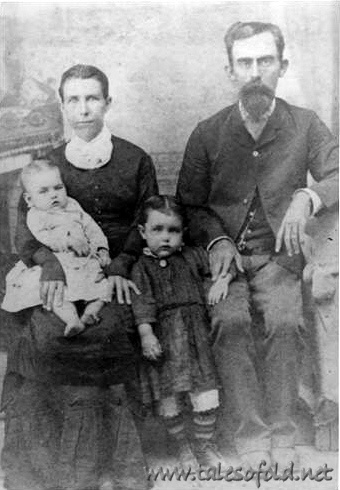 Robert Scales, Harriet Ekells Scales, and their Children?