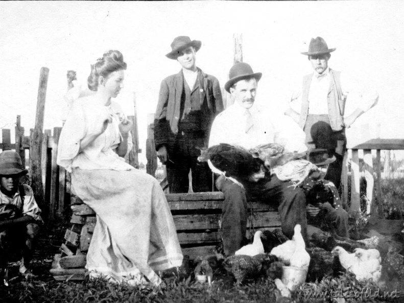 Jim and Eva Alexander ar Home in McAlester, Oklahoma