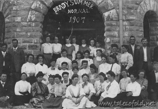 Brady Summer Normal School 1907