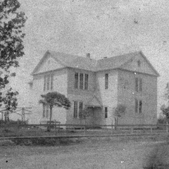 High School in Alvin, Texas Circa 1906