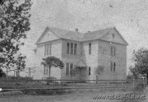 High School in Alvin, Texas Circa 1906