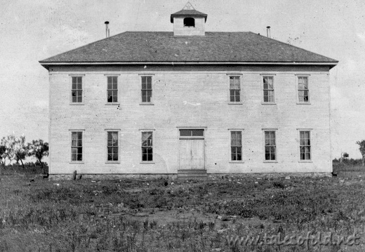 The First School at Mercury, Texas