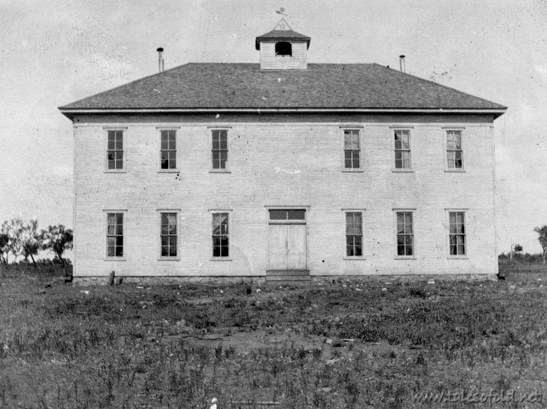 The First School at Mercury, Texas