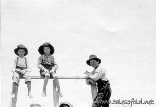 School Kids at Wichita, Dickens County, Texas