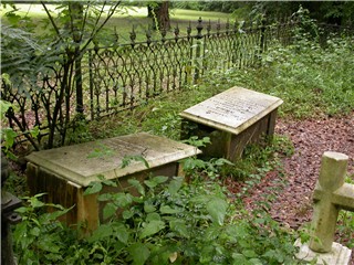 Cemetery Near the Old Trace Exhibit Center North of Natchez, MS